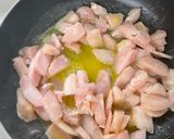 Foto del paso 1 de la receta: Fideos con pollo bechamel