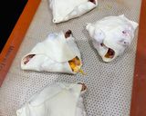 Une image de l'étape 6 de Triangles fourrés au Lardons et à la Mimolette.