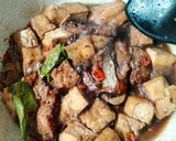 Foto langkah ke 3 dari resep Mangut Tahu Kecap Pedas.