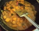 A picture of step 2 of Pumpkin curry (South Indian style).