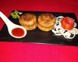 A picture of step 9 of Egg potato kabab.
