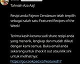 Gambar langkah 6 resipi Pajeon Cendawan.
