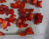 A picture of step 2 of Strawberry ice-cream.