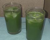 A picture of step 7 of Mint and lemon sharbat.