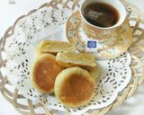 Foto langkah ke 9 dari resep Bakpia Teflon Isi Keju Coklat.