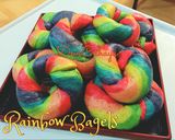 Foto langkah ke 10 dari resep Rainbow Bagel.