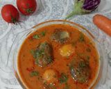 A picture of step 3 of Masala baingan.