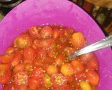 Foto del paso 2 de la receta: Mermelada de tomatitos cherry a la naranja