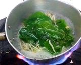 รูปขั้นตอนการทำที่ 2 ของ เกาเหลาตำลึงไก่สับ