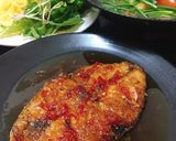 Hình bước làm 4 của món Cá Thu Chiên Chấm Rau Sống