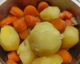 A picture of step 1 of Potato and Carrot Croquettes with Cannellini Bean Cream.