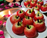 एपल संदेश (apple sandesh reicpe in Hindi) रेसिपी चरण 5 फोटो