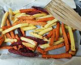 A picture of step 2 of My Vegetable Fries 😀.