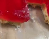صورة لخطوة 8 من وصفة جيلي كرز ❤ بالكسترد والبسكويت حلى بارد سهل ولذيذ
