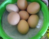A picture of step 1 of Creamy Egg Curry and milk Rice.