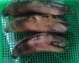 Foto langkah ke 1 dari resep Es pisang ijo (buah naga).