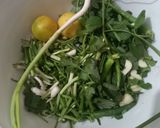 A picture of step 3 of Green Garlic Chutney.