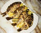 A picture of step 13 of Grilled tilapia fish recipe by mumeena's Kitchen.