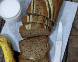 Foto langkah ke 11 dari resep (Sourdough Discard) Banana Bread.