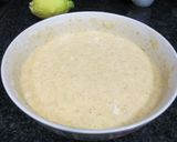 Foto del paso 5 de la receta Bizcocho con dos harinas al limón y glaseado de chocolate blanco