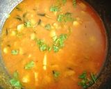 A picture of step 4 of Colacasia gravy(chaama dumpa pulusu).