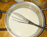 A picture of step 1 of Banana’n’milk pap.