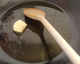 A picture of step 2 of Pasta alla Norma.