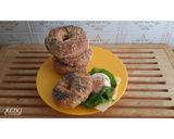 Φωτογραφία βήματος 8 της συνταγής Bagels της δίαιτας Weight Watchers με μόνο 2 υλικά!!!