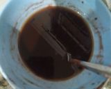 Foto langkah ke 3 dari resep Brownies Kukus Ketan Hitam.
