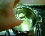 A picture of step 1 of Sweet Poleas (Spanish Porridge).