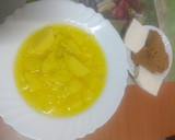 Foto del paso 9 de la receta: Caldo de papas con pella de gofio y queso tierno