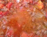 A picture of step 11 of My Chilli Beef with Chorizo 😀.
