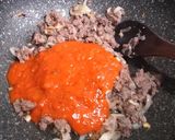 Foto langkah ke 3 dari resep Spaghetti Saos Delmonte Daging Sapi.