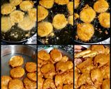 A picture of step 2 of Potato bhajiya😋.
