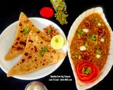 A picture of step 7 of Green Moong Mughlai Makhani with Triangular Paratha - Mini Lunch/Dinner Platter - Delicious & Nutritious Tiffin.