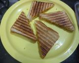 A picture of step 5 of Vegetables cheese sandwich.