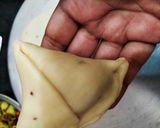 A picture of step 14 of Potato samosa in Bengali style.