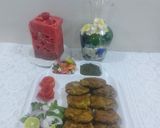 A picture of step 5 of Chicken shami kababs.