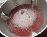 Une image de l'étape 4 de Confitures de pêches 🍑 et framboises 😋 #septembre.