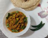 A picture of step 13 of SPICY SOYA GRANULES with MATAR...
