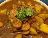 प्रॉन पोटैटो करी(prawn potato curry recipe in Hindi) रेसिपी चरण 9 फोटो
