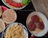 Une image de l'étape 10 de Hamburger et frites maison 🍔🍟.