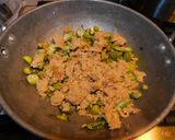 A picture of step 4 of Ivy Gourd paruppu usili.