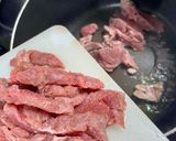 صورة لخطوة 1 من وصفة البرغل بالبندوره واللحم