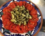 Une image de l'étape 7 de Salade de tomates au concombre Noa mariné algues et huile de pépins de courge.