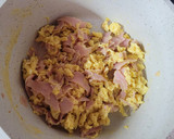 Foto del paso 3 de la receta: Huevos revueltos con jamón