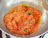 A picture of step 4 of Paneer Khada pav Bhaji masala khadi paneer pav Bhaji masala.
