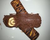 صورة لخطوة 6 من وصفة كيك جذع الشجرة /Buche roulee