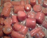 A picture of step 9 of Pears and Pork.