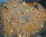A picture of step 3 of Panch misali dal.